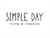 SIMPLE DAY LIVING & LIFESTYLE Dosasapone bianco con decoro Per I Piatti