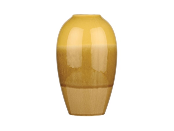RITUALI DOMESTICI Nuance - giallo, vaso in gres, taglia M