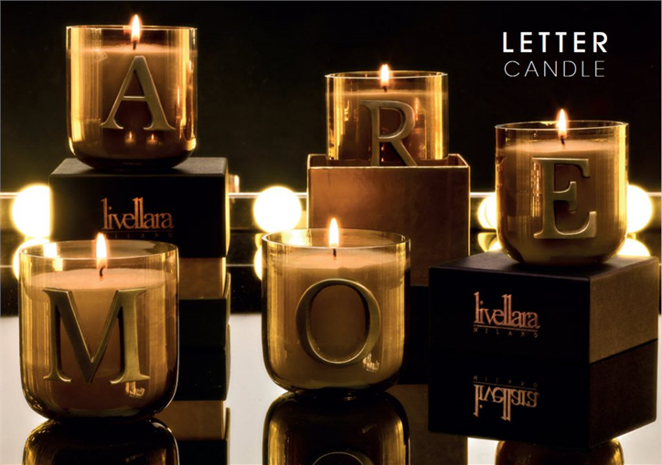 Letter Candles Livellara