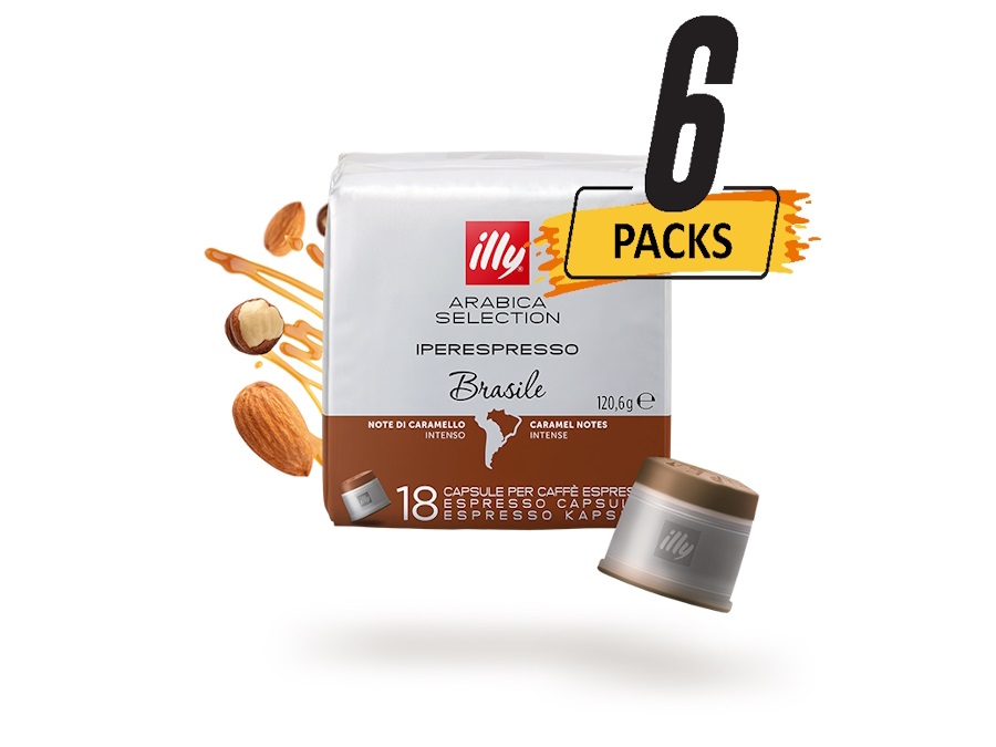 ILLYCAFFE' S.P.A 108 capsule - Caffè Iperespresso Arabica Selection Brasile