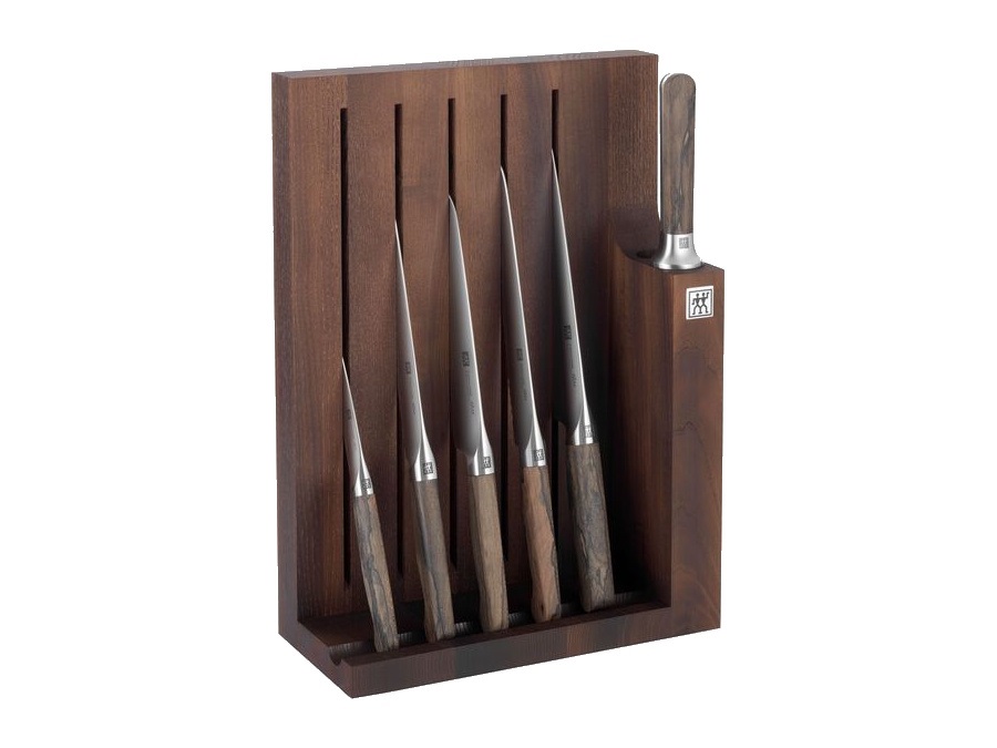 ZWILLING J.A.HENCKELS ITALIA 1731, ceppo di coltelli, 7 pezzi, marrone