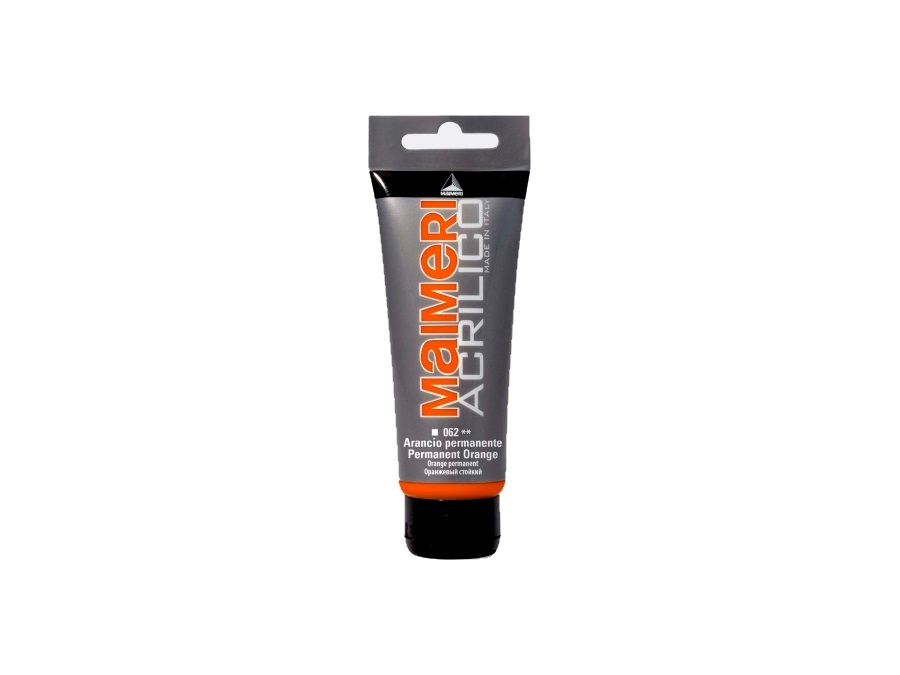 MAIMERI Acrilico polycolor 75 ml - arancio permanente