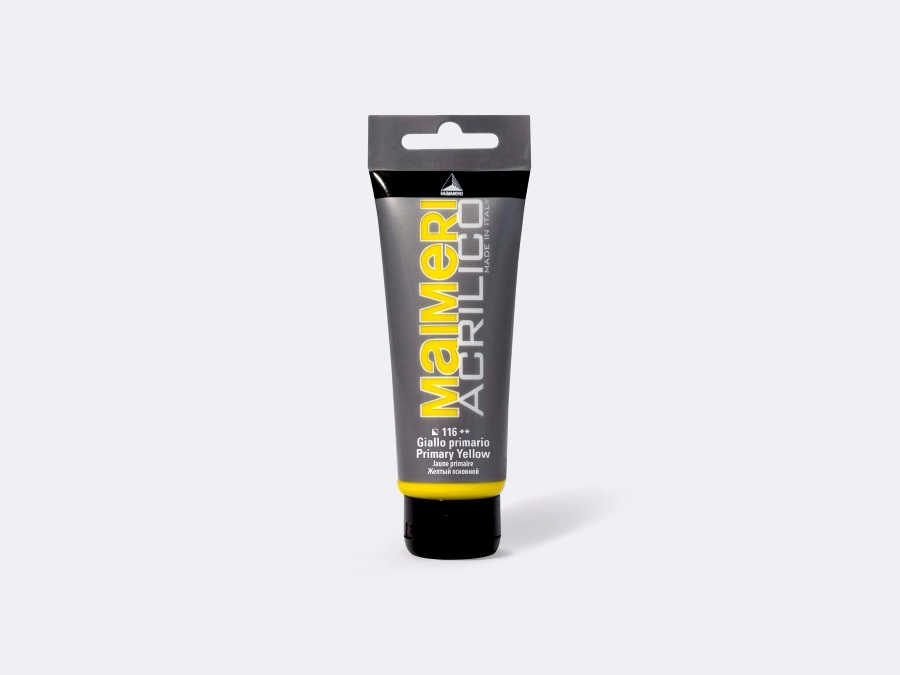 MAIMERI Acrilico polycolor 75 ml - giallo primario
