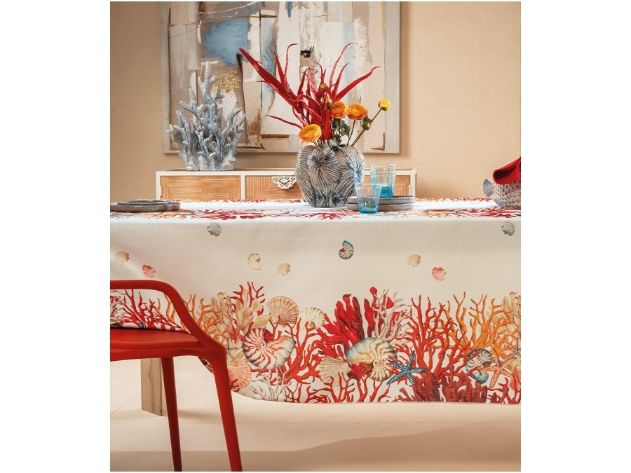 L'OCA NERA Alghero, runner antimacchia 50x155 cm