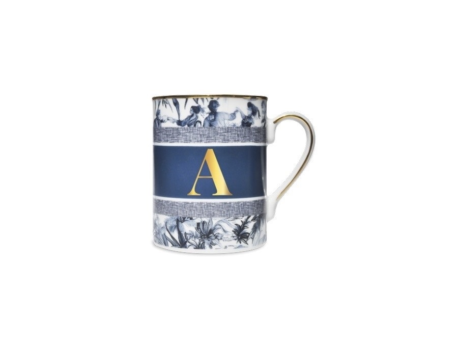 BACI MILANO Alphabet - mug lettera a