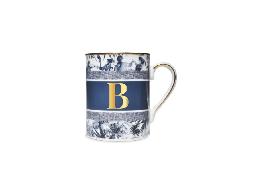 BACI MILANO Alphabet - mug lettera b