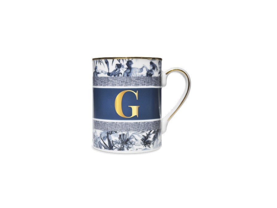 BACI MILANO Alphabet - mug lettera g