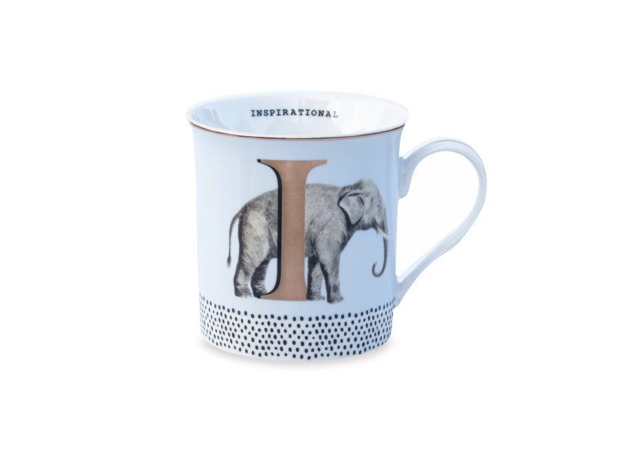 YVONNE ELLEN LONDON Alphabet, mug lettera i - incredible