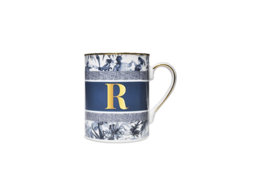 BACI MILANO Alphabet - mug lettera r