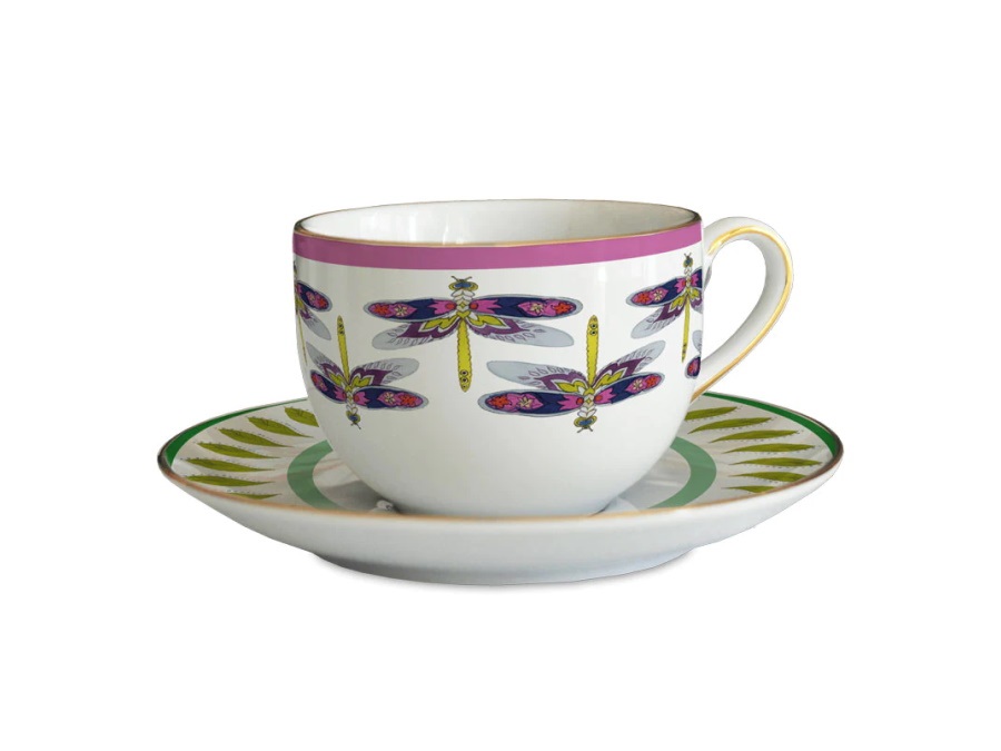 BACI MILANO amazzonia - tazza colazione, Ø10,5x7 cm