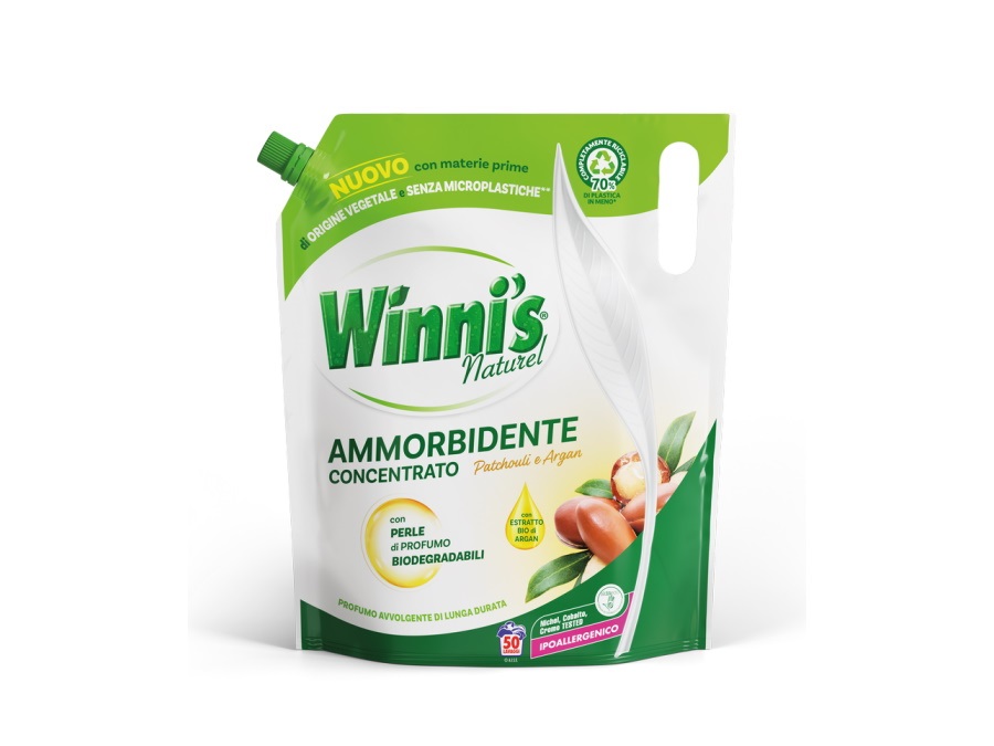 WINNI'S Ammorbidente ecoformato argan e patchuli, 1,25 Lt