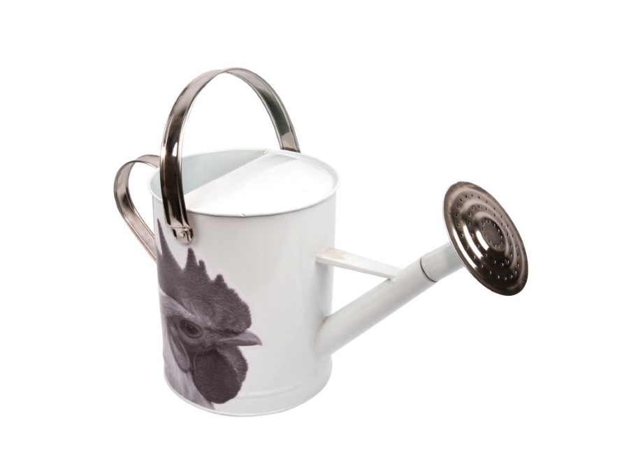ESSCHERT DESIGN Annaffiatoio Fantasia Animali Fattoria B N