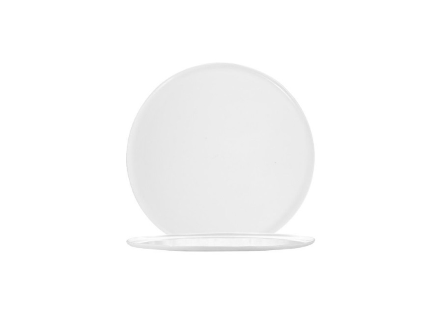 LE COQ Aphros, piatto piano bianco - Ø25,5 cm