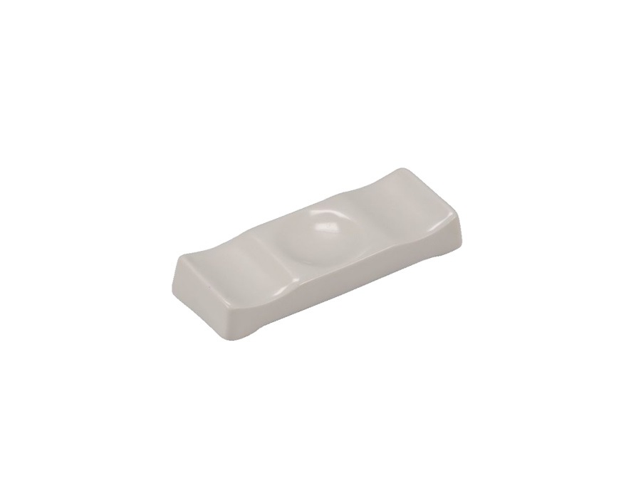 LE COQ Aphros, poggiaposate bianco - 10x3,5x1,5h cm