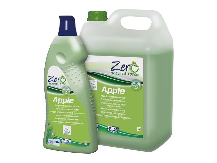 SUTTER PROFESSIONAL APPLE, Detergente naturale multiuso profumato 5 kg