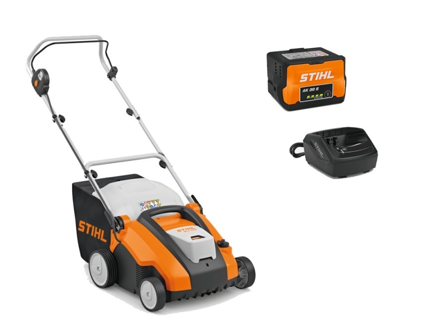ANDREAS STIHL Arieggiatore RLA 240, con batteria AK30S e caricatore AL101