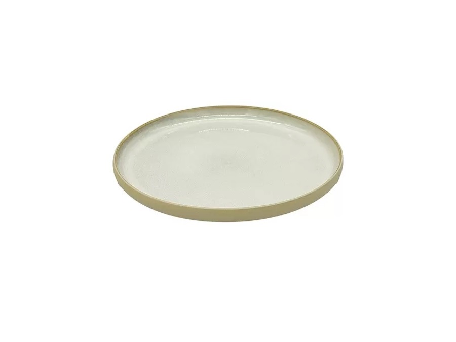 ROSE & TULIPANI Arpeggio, Avorio Piatto Piano  Ø 25 cm