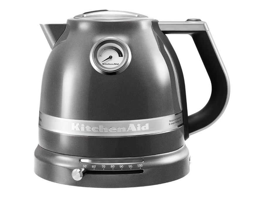 KITCHENAID Artisan, bollitore elettrico a temperatura regolabile 1,5 lt argento medaglia