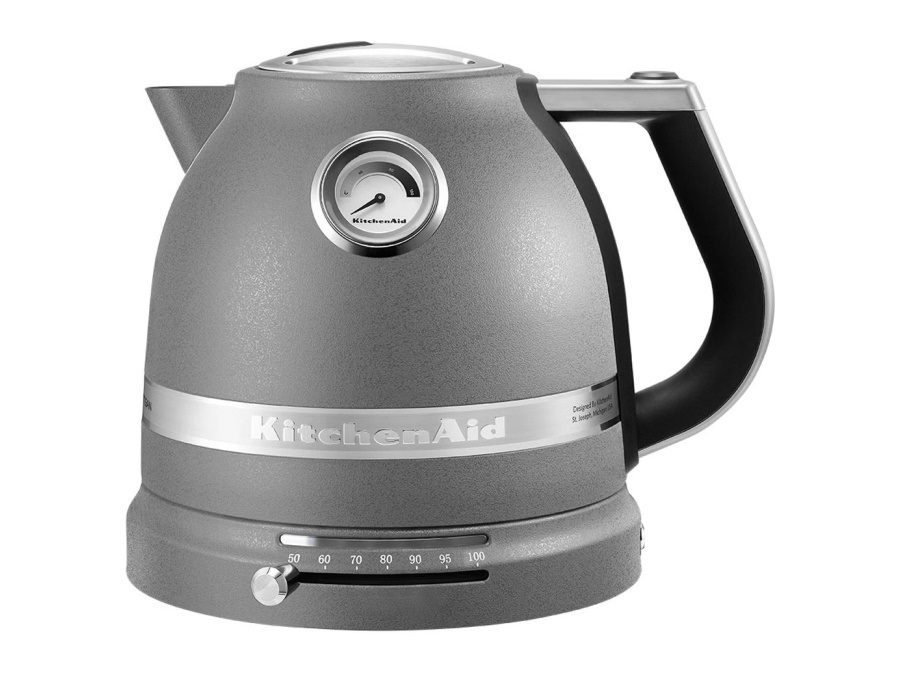 KITCHENAID Artisan, bollitore elettrico a temperatura regolabile 1,5 lt grigio imperiale