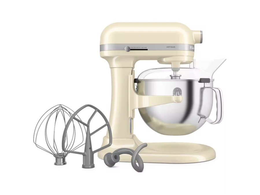 KITCHENAID Artisan, Planetaria con ciotola sollevabile, 5,6 L, crema