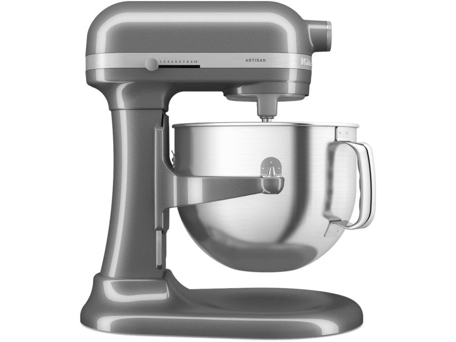 KITCHENAID Artisan, Planetaria con ciotola sollevabile, 6,6 L, Argento Medaglia