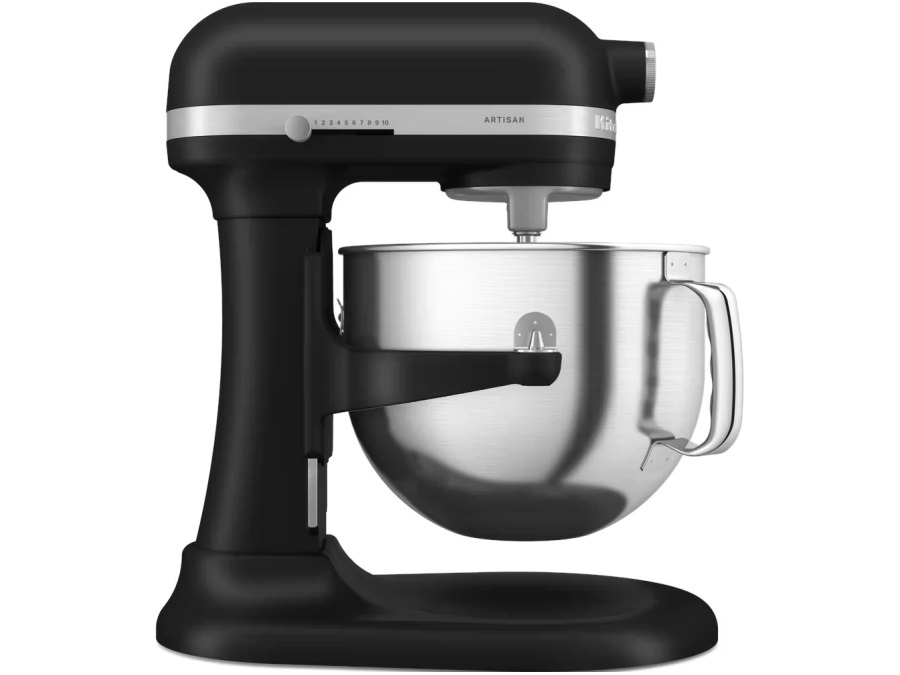KITCHENAID Artisan, Planetaria con ciotola sollevabile, 6,6 L, Nero Opaco