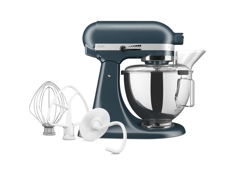 KITCHENAID Artisan, PLANETARIA con testa reclinabile, 4,7 L Blu acciaio