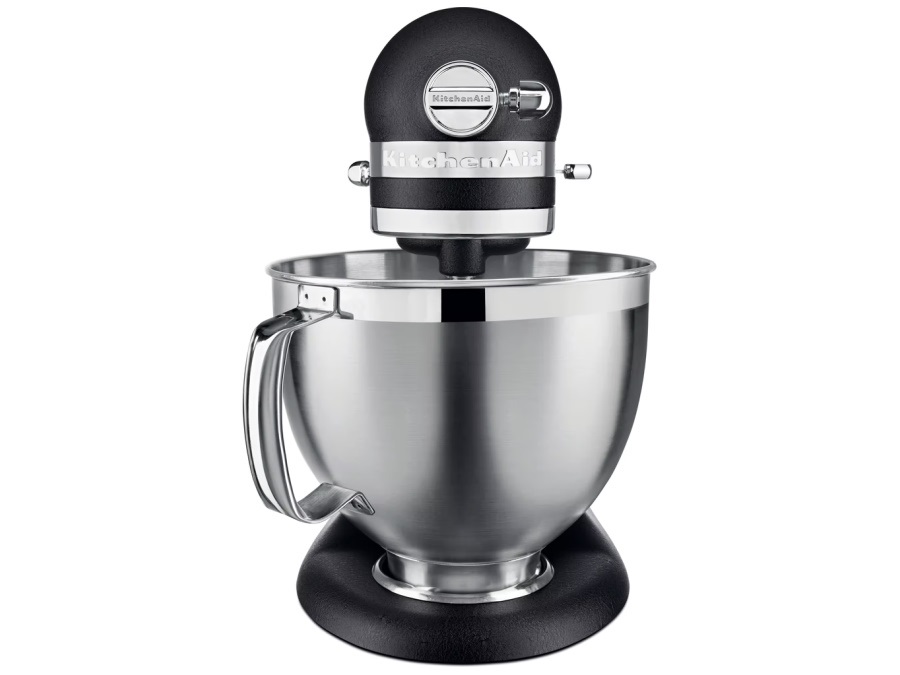 KITCHENAID Artisan, planetaria con testa reclinabile 4,8 Lt, accessori in acciaio inox, cast iron black