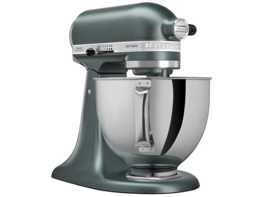 KITCHENAID Artisan, planetaria con testa reclinabile 4,8 Lt, accessori in acciaio inox, pebble palm