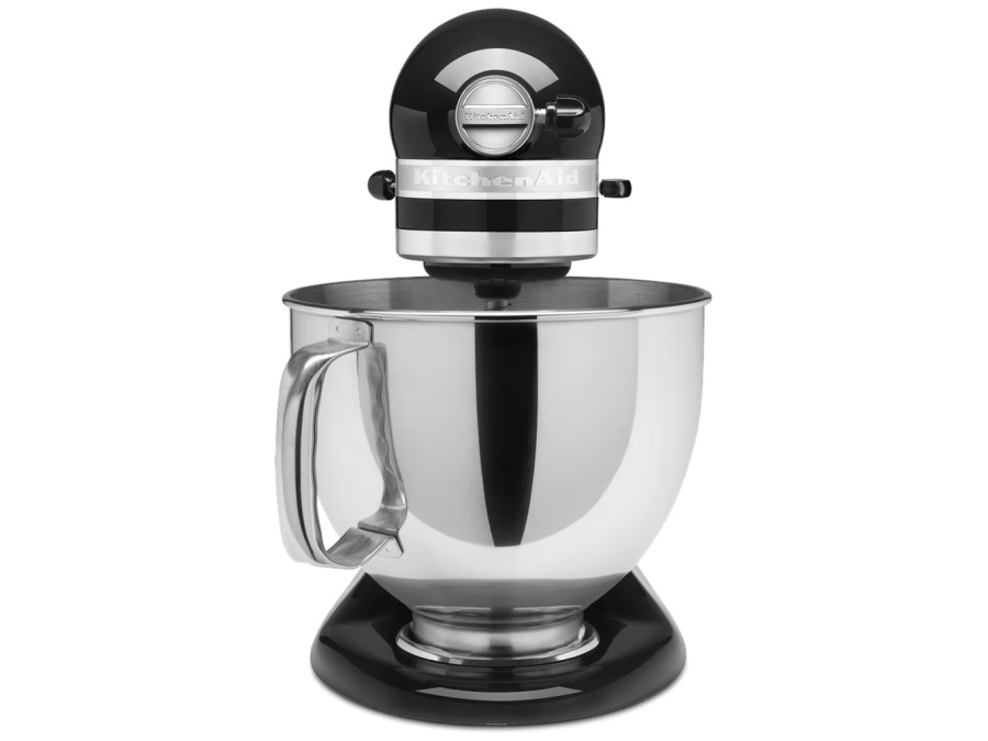 KITCHENAID Artisan, planetaria con testa reclinabile 4,8 Lt, accessori inclusi, onix black