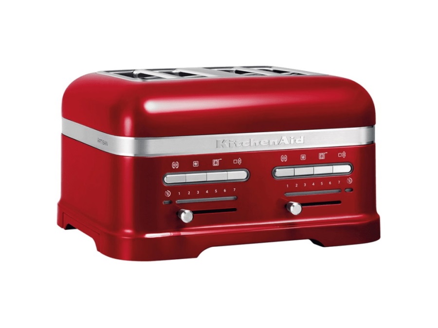 KITCHENAID Artisan, tostapane 4 fette ROSSO MELA METALLIZZATO