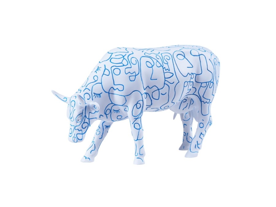 COWPARADE Arty cow