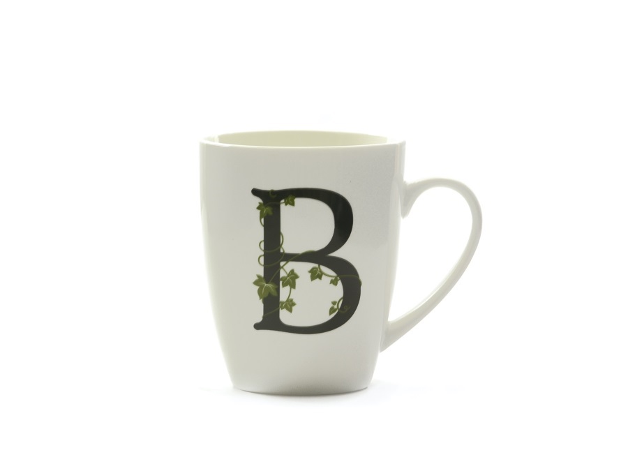 LA PORCELLANA BIANCA Atupertu, mug lettera b 380 cc