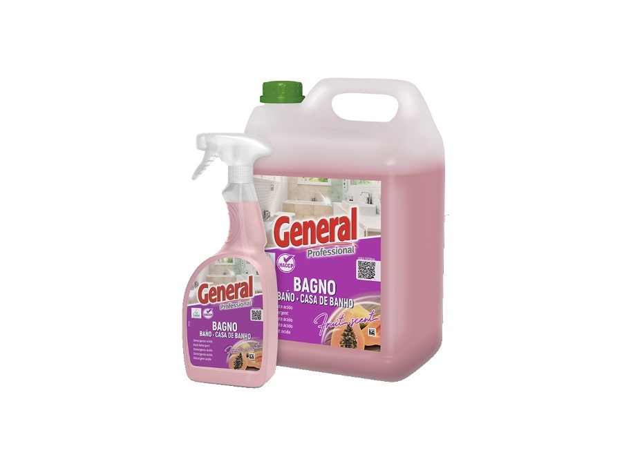 General professional bagno, detergente anticalcare profumato 750 ml