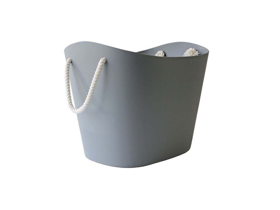 HACHIMAN Balcolore, basket small, grigio