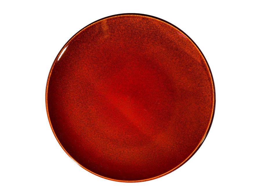 NOVITA' HOME Baltico, piatto piano red