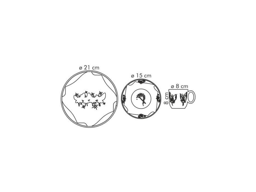 TESCOMA BAMBINI, SET DA TAVOLA PER BAMBINI FATINE