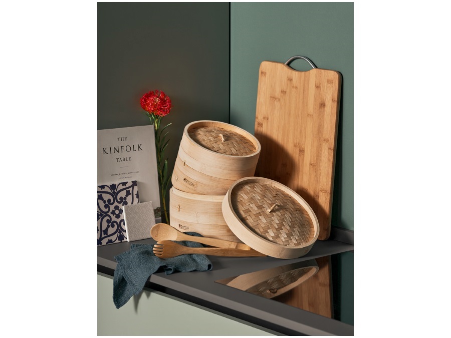 MAXWELL & WILLIAMS Bamboozled, Tagliere in Bamboo rettangolare con manico 38x28x1.8 cm