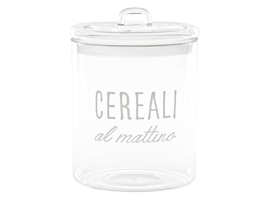 SIMPLE DAY LIVING & LIFESTYLE Barattolo Cereali al mattino, Ø 15 cm