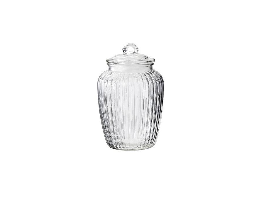 LEONE Barattolo in vetro con coperchio 2,2Lt
