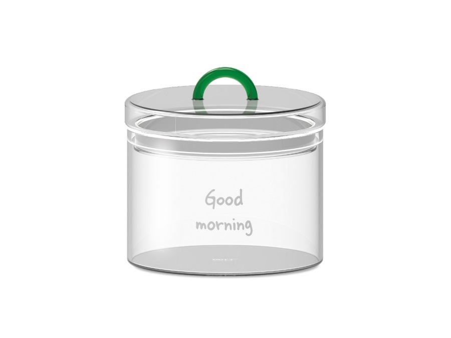 WD LIFESTYLE Barattolo in vetro Good Morning, 1,4 lt