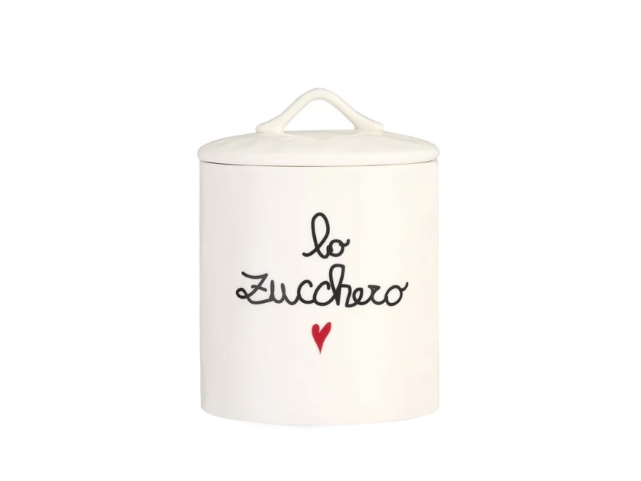 SIMPLE DAY LIVING & LIFESTYLE Barattolo lo zucchero, Ø 12 cm