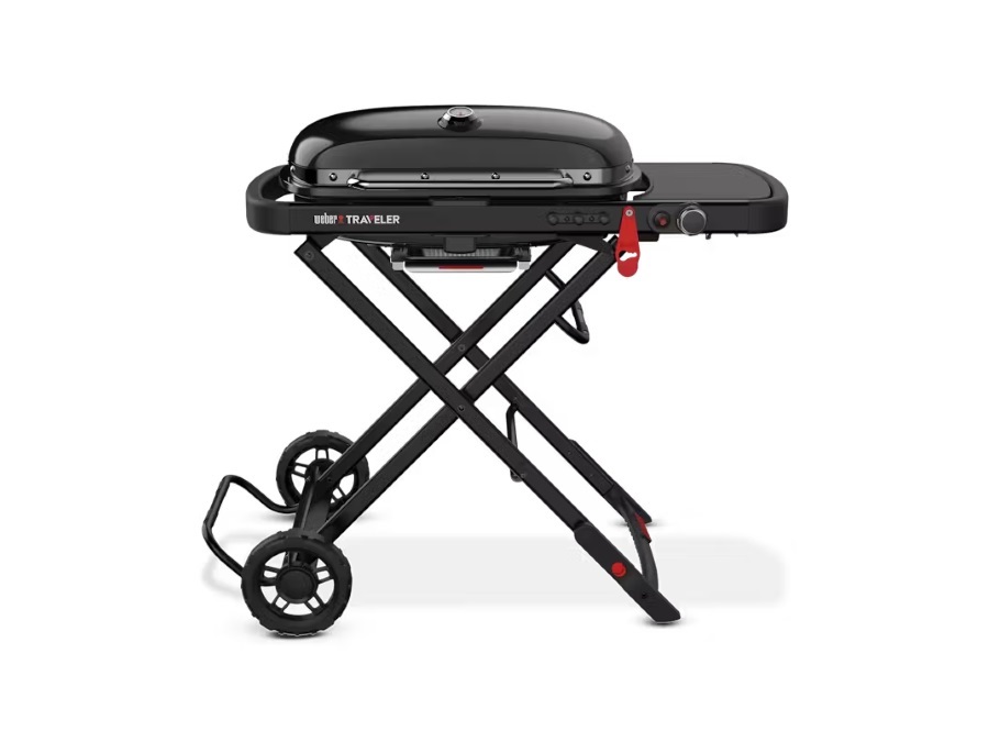 WEBER Barbecue a gas Traveler Stealth Edition - 1 Bruciatore - GAS GPL