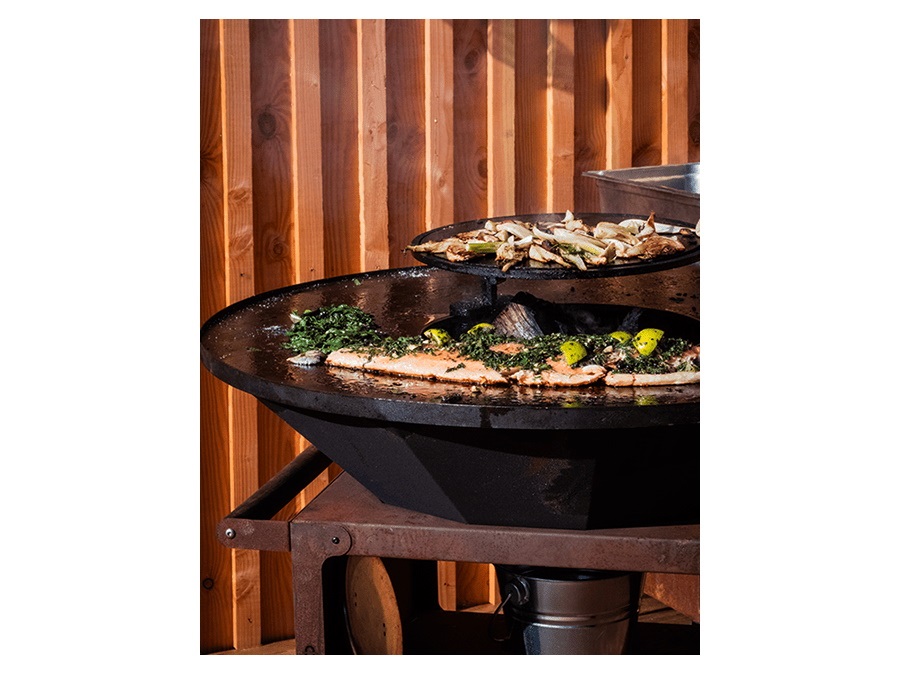 OYAT Barbecue bbo pro 98, cognac