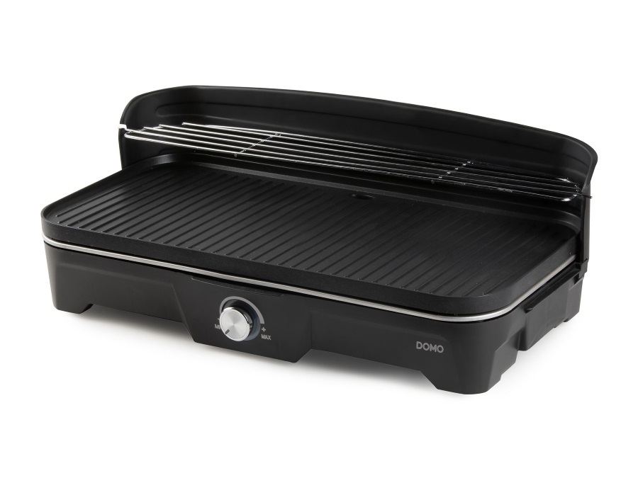 DOMO Barbecue tavolo grill con paravento - 2200W