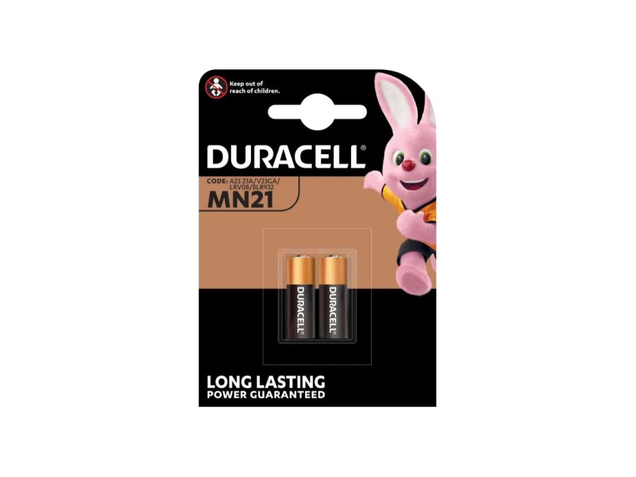 DURACELL Batteria alcalina, 12V, MN21, 2 pezzi