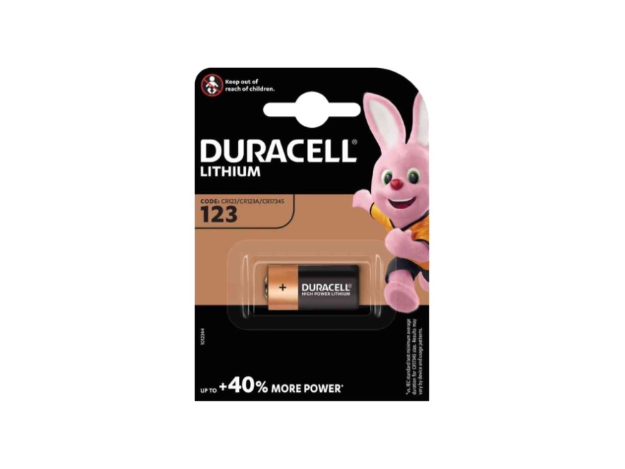 DURACELL Batteria litio m3 ultra, 3V, 123