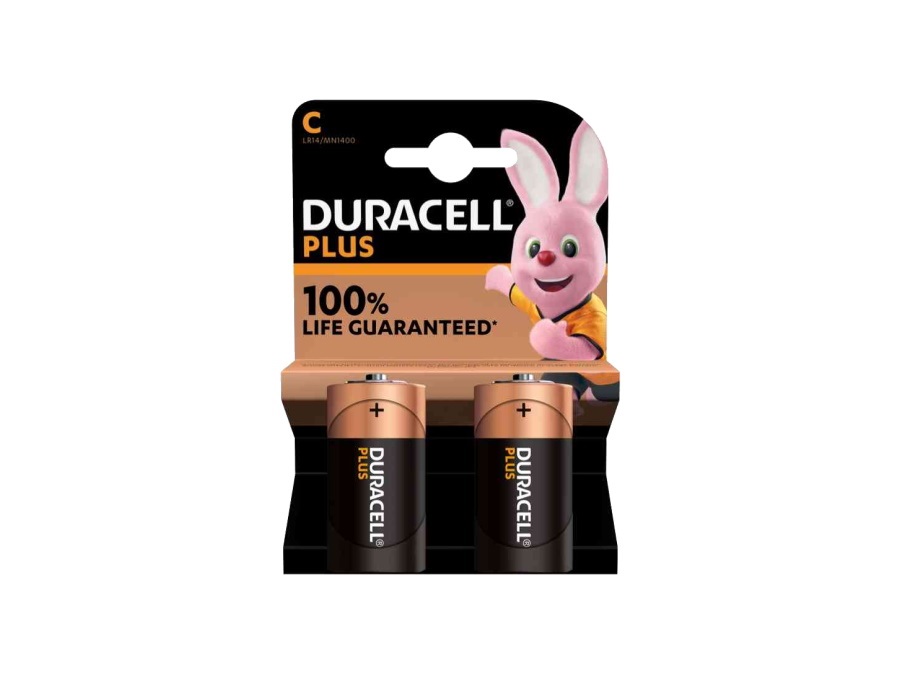 DURACELL Batteria mezzatorcia alcalina, 1.5V, MN1400, 2 pezzi