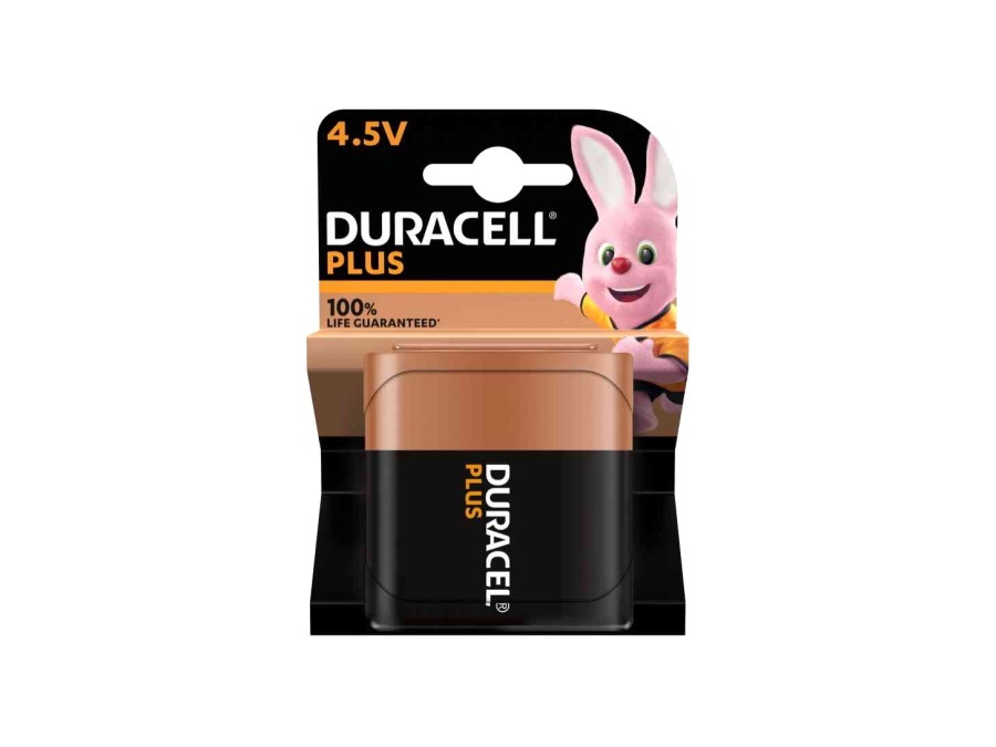 DURACELL Batteria pluss100 piatta alcalina, 4,5V, MN1203