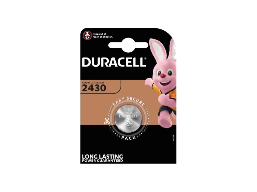 DURACELL Batteria specialistica litio, 3V, 2430